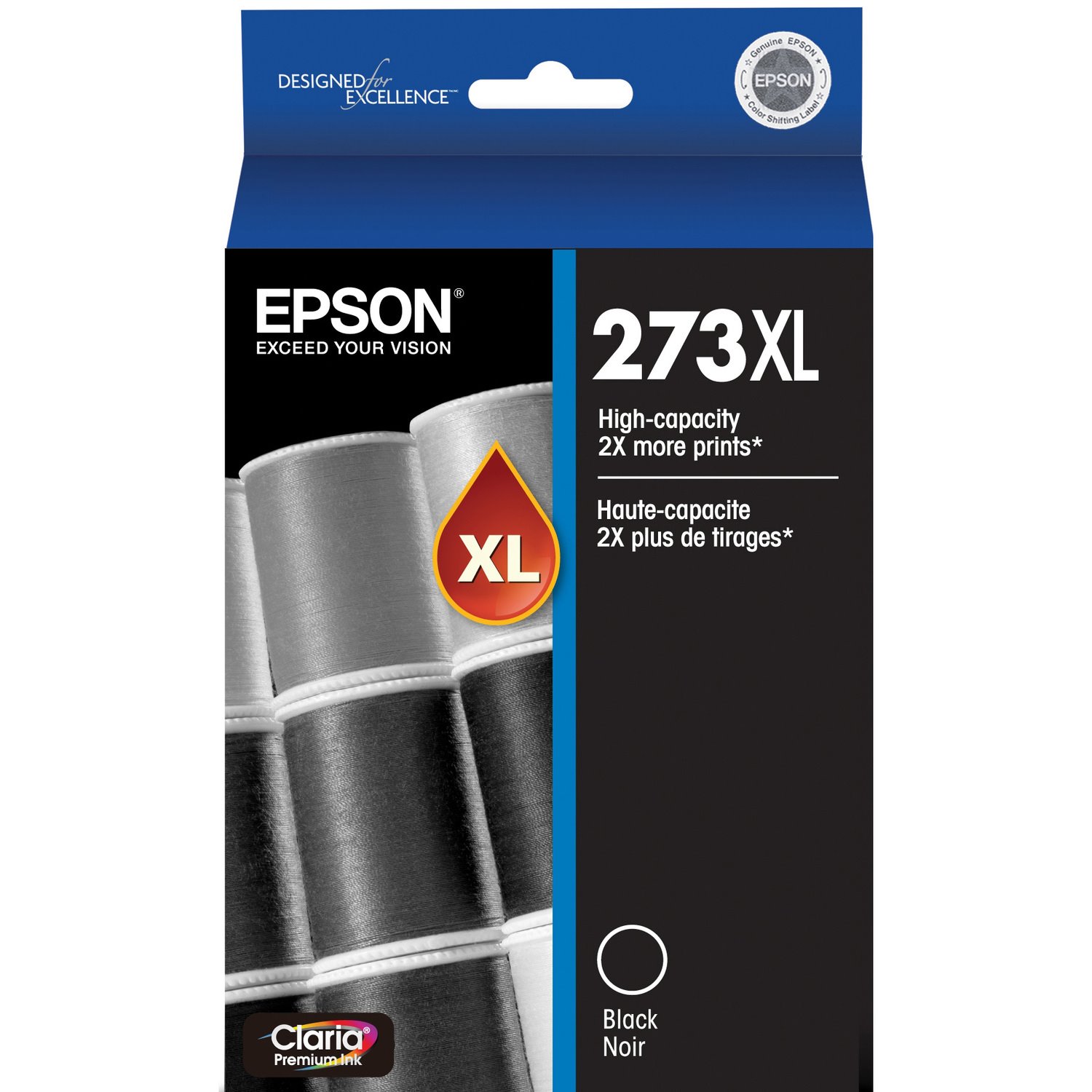 Epson Claria 273XL Original High Yield Inkjet Ink Cartridge - Black - 1 Pack