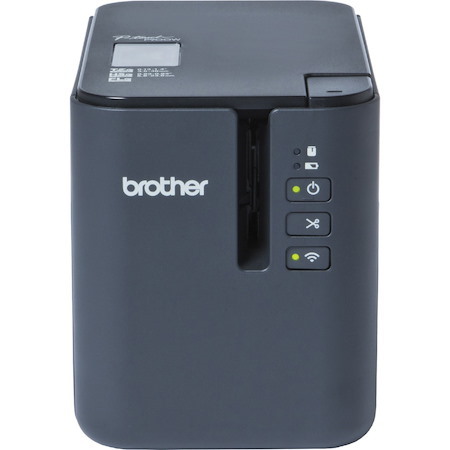 Brother P-touch PT-P900W Desktop Thermal Transfer Printer - Monochrome - Tape Print - USB - Serial - Wireless LAN