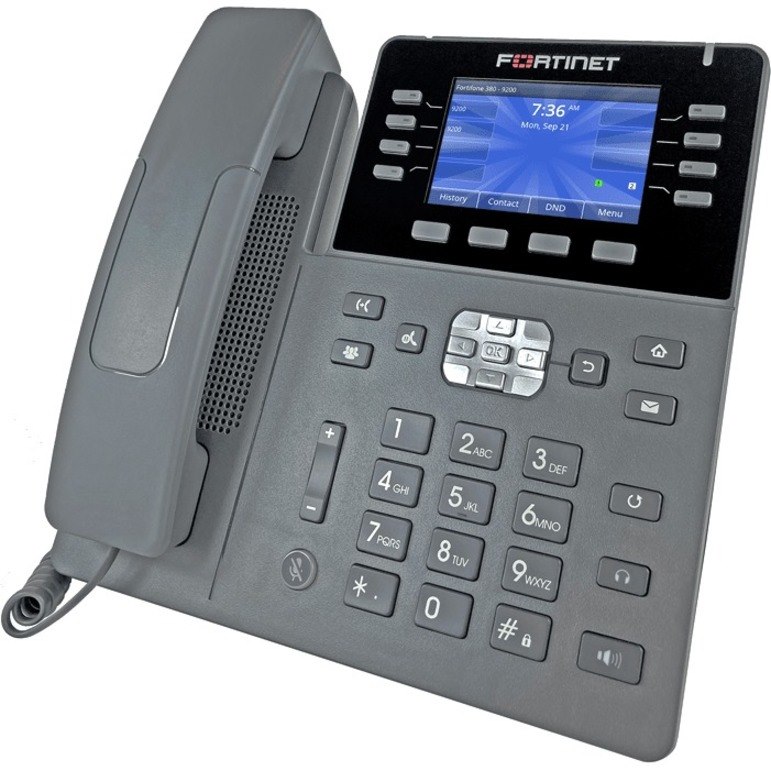 Fortinet FortiFone FON-380 IP Phone - Corded - Corded - Desktop