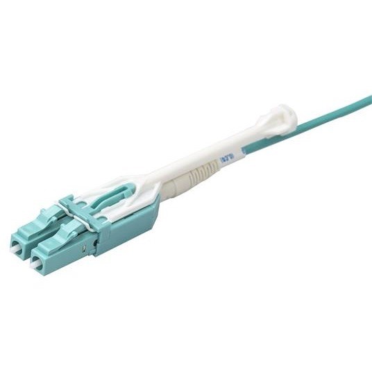 StarTech.com 3m (10ft) MTP(F)/PC to 4x LC/PC Duplex Breakout OM3 Multimode Fiber Optic Cable, 40G, Low Insertion Loss, Fiber Jumper Cord