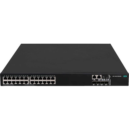 HPE FlexNetwork 5140 HI 24 Ports Manageable Ethernet Switch - Gigabit Ethernet, 10 Gigabit Ethernet - 10/100/1000Base-T, 10GBase-X