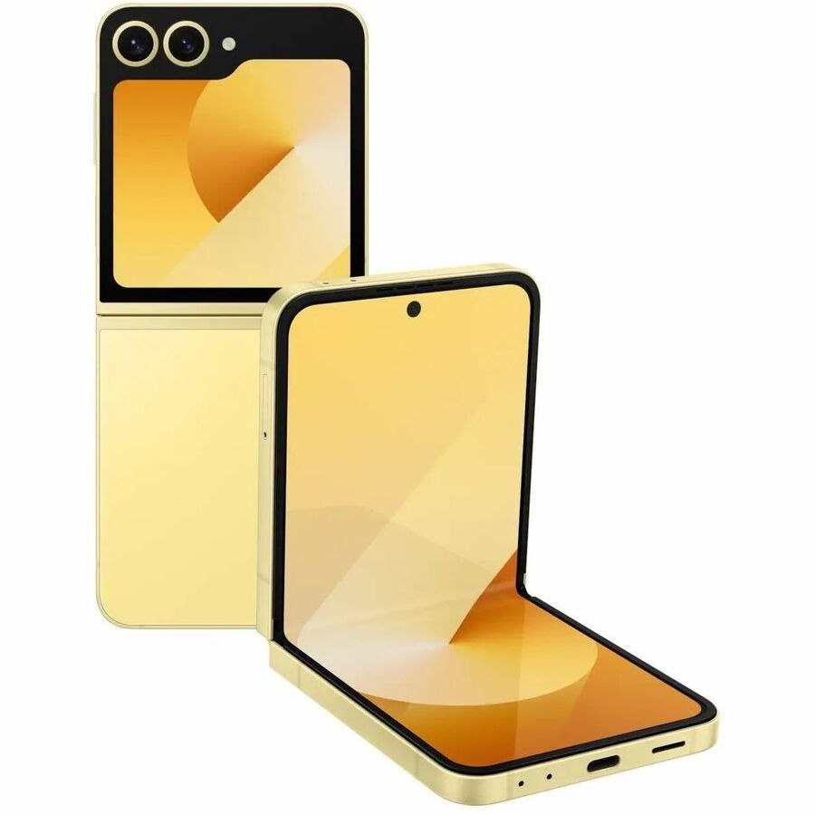 Samsung Galaxy Z Flip6 SM-F741B 256 GB Smartphone - 17 cm (6.7") Flexible Folding Screen Dynamic AMOLED 2X Full HD Plus 2640 x 1080 - Octa-core (3.39 GHz 3.10 GHz 2.90 GHz 2.20 GHz) - 12 GB RAM - Android 14 - 5G - Yellow