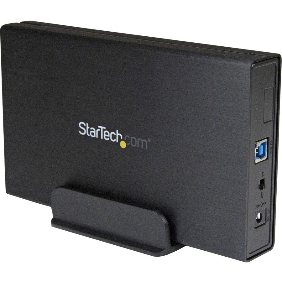 StarTech.com Drive Enclosure - USB 3.0 Host Interface External - Black