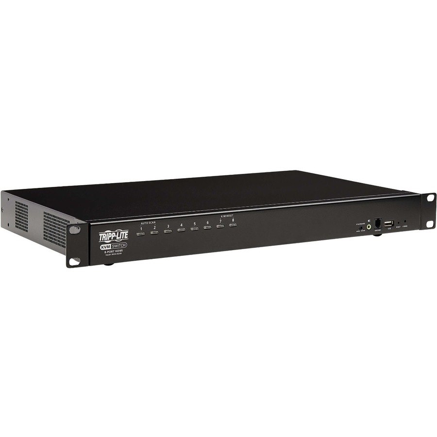 Tripp Lite HDMI/USB KVM Switch 8-Port Audio/Video USB Peripheral Sharing 1U