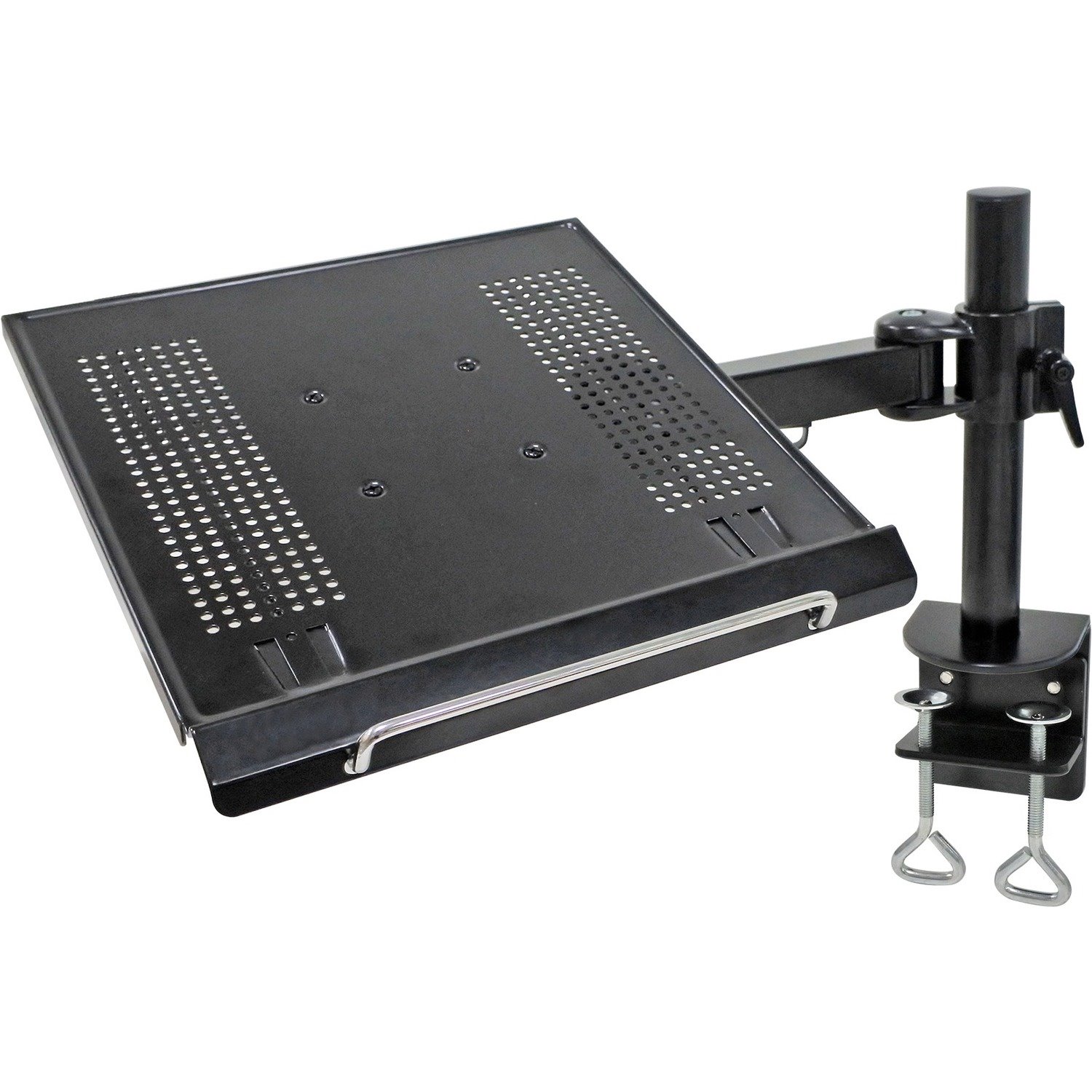 Newstar Desk Mount (clamp) for Laptop, Height Adjustable - Black