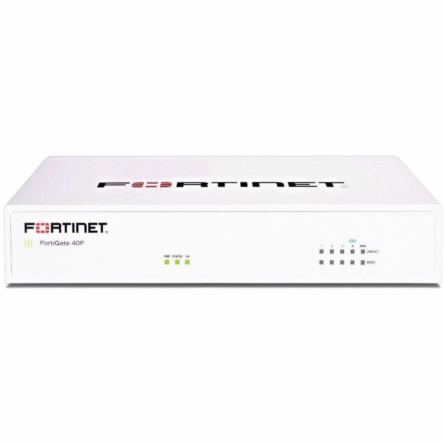 Fortinet FortiGate FG-40F Network Security/Firewall Appliance - 1 Year FortiCare Premium and FortiGuard Enterprise Protection