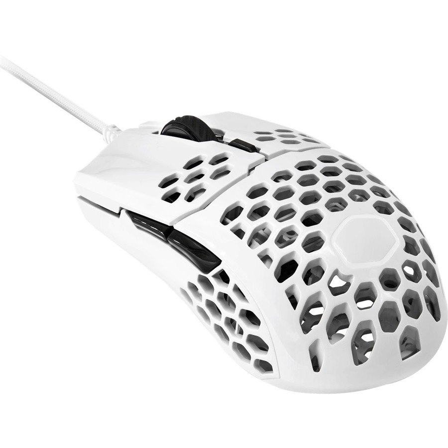 Cooler Master MasterMouse MM710 Gaming Mouse - USB - Optical - 6 Button(s) - Matte White