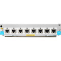 HPE 5400R 8-port 1/2.5/5/10GBASE-T PoE+ with MACsec v3 zl2 Module