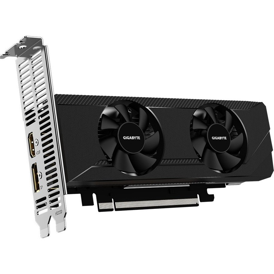 Gigabyte AMD Radeon RX 6400 Graphic Card - 4 GB GDDR6 - Low-profile