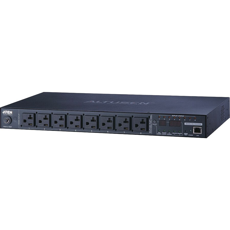 ATEN eco PDU PE8108A 8-Outlets PDU-TAA Compliant