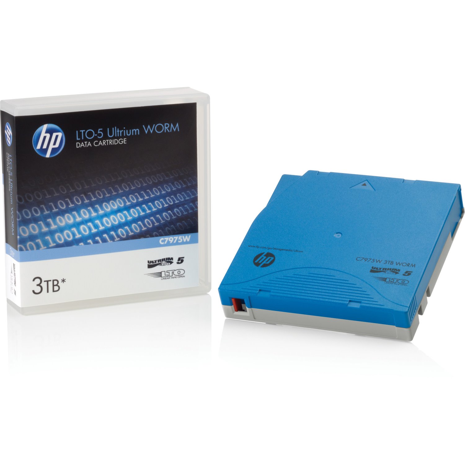 HP-IMSourcing C7975WL LTO Ultrium 5 WORM Data Cartridge with Barcode Labeling
