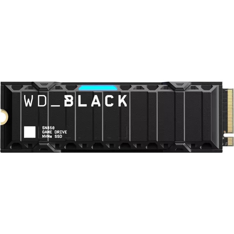 WD Black SN850 WDBBKW0020BBK-WRSN 2 TB Solid State Drive - M.2 2280 Internal - PCI Express NVMe (PCI Express NVMe 4.0 x4) - Black