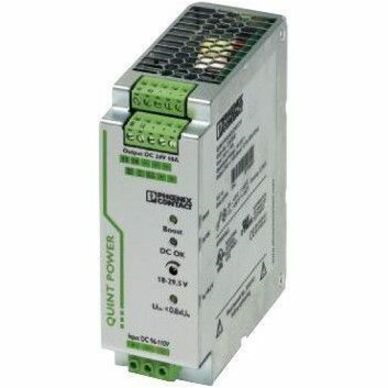 Perle QUINT-PS/96-110DC/24DC/10/CO DC to DC Converter Regulated DIN Rail Power Supply