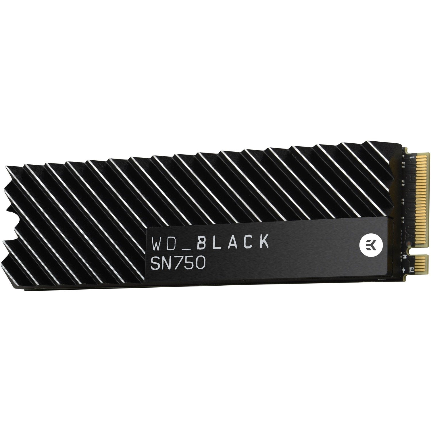 WD Black SN750 WDS100T3XHC 1 TB Solid State Drive with Heatsink - PCI Express (PCI Express 3.0 x4) - 600 TB (TBW) - Internal - M.2 2280
