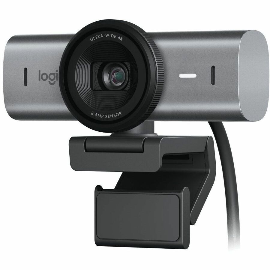 Logitech Master Webcam - 8.5 Megapixel - 60 fps - Graphite - USB 3.0 Type C