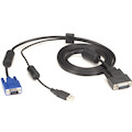 Black Box KVM Switch Cable - VGA and USB to HD26