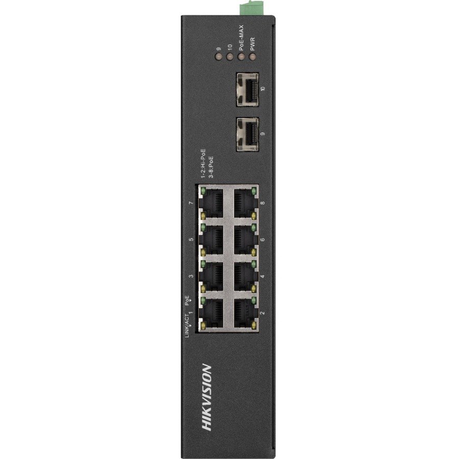 Hikvision DS-3T0510HP-E/HS 8-Port Gigabit Unmanaged Hi-PoE Switch