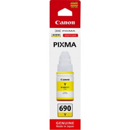 Canon GI-690Y Ink Refill Kit - Yellow - Inkjet