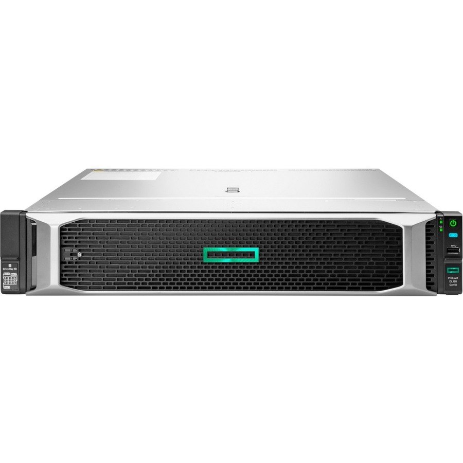 HPE ProLiant DL180 G10 2U Rack Server - 1 x Intel Xeon Silver 4208 2.10 GHz - 16 GB RAM - Serial ATA, 12Gb/s SAS Controller