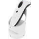Socket Mobile SocketScan&reg; S730, Laser Barcode Scanner, White & White Charging Dock