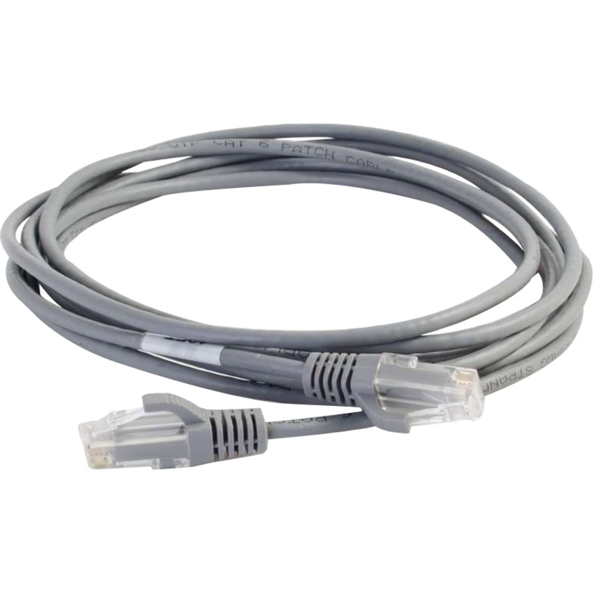 C2G 6ft Cat6 Snagless Unshielded (UTP) Slim Network Patch Cable - Gray