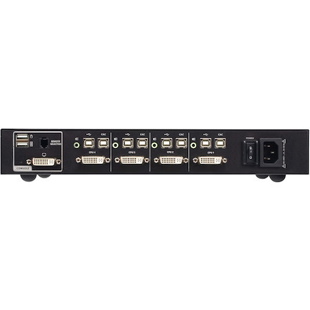 ATEN 4-Port USB DVI Secure KVM Switch with CAC (PSD PP v4.0 Compliant)