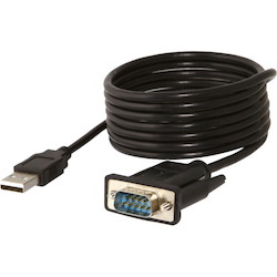 Sabrent USB 2.0 to Serial (9-Pin) DB-9 RS-232 Adapter Cable 6ft Cable (FTDI Chipset)