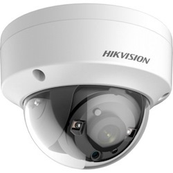 Hikvision Turbo HD DS-2CE57H8T-VPITF 5 Megapixel Outdoor Surveillance Camera - Monochrome, Color - Dome - Clear