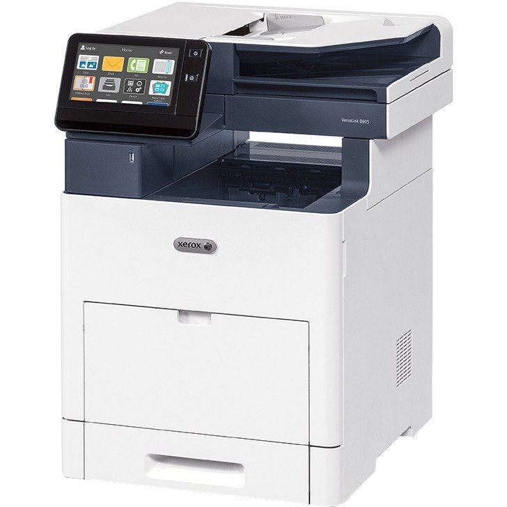 Xerox VersaLink B615/XLM LED Multifunction Printer-Monochrome-Copier/Fax/Scanner-65 ppm Mono Print-1200x1200 Print-Automatic Duplex Print-275000 Pages Monthly-700 sheets Input-Color Scanner-Monochrome Fax-Gigabit Ethernet