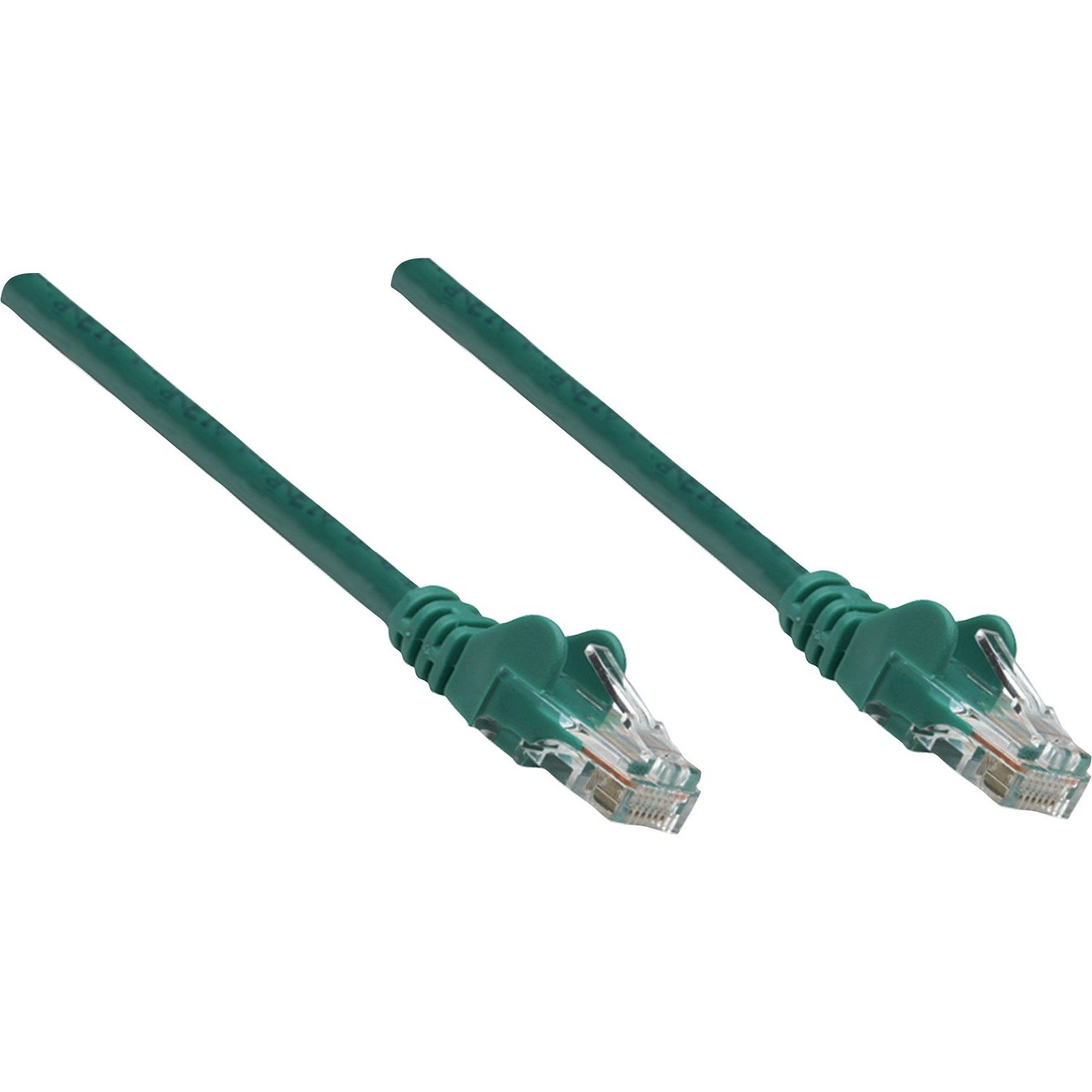 Intellinet 10 FT Green Cat5e Snagless Patch Cable