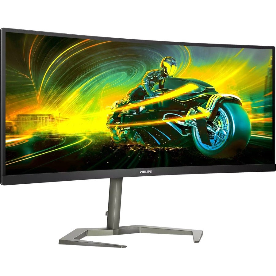 Philips Momentum 34M1C5500VA 34" Class UW-QHD Gaming LCD Monitor - 21:9 - Textured Black