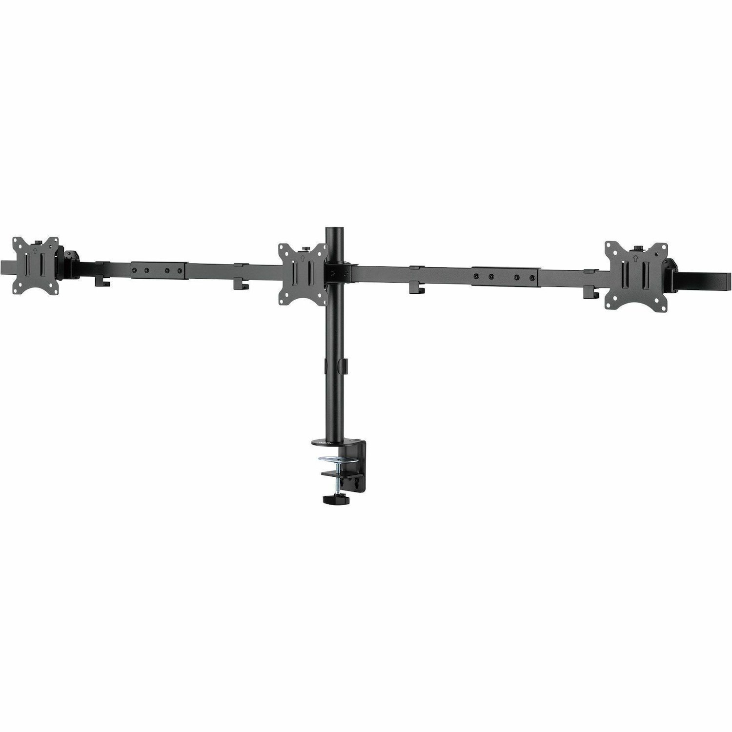 Rocstor ErgoReach Mounting Arm for Monitor, LCD Display, LED Display - Black - Landscape/Portrait