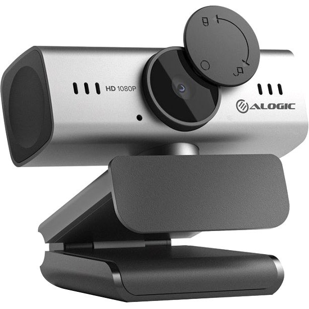 Alogic A09 Webcam - 2 Megapixel - 30 fps - Silver, Black - USB Type A - 1 Pack(s)