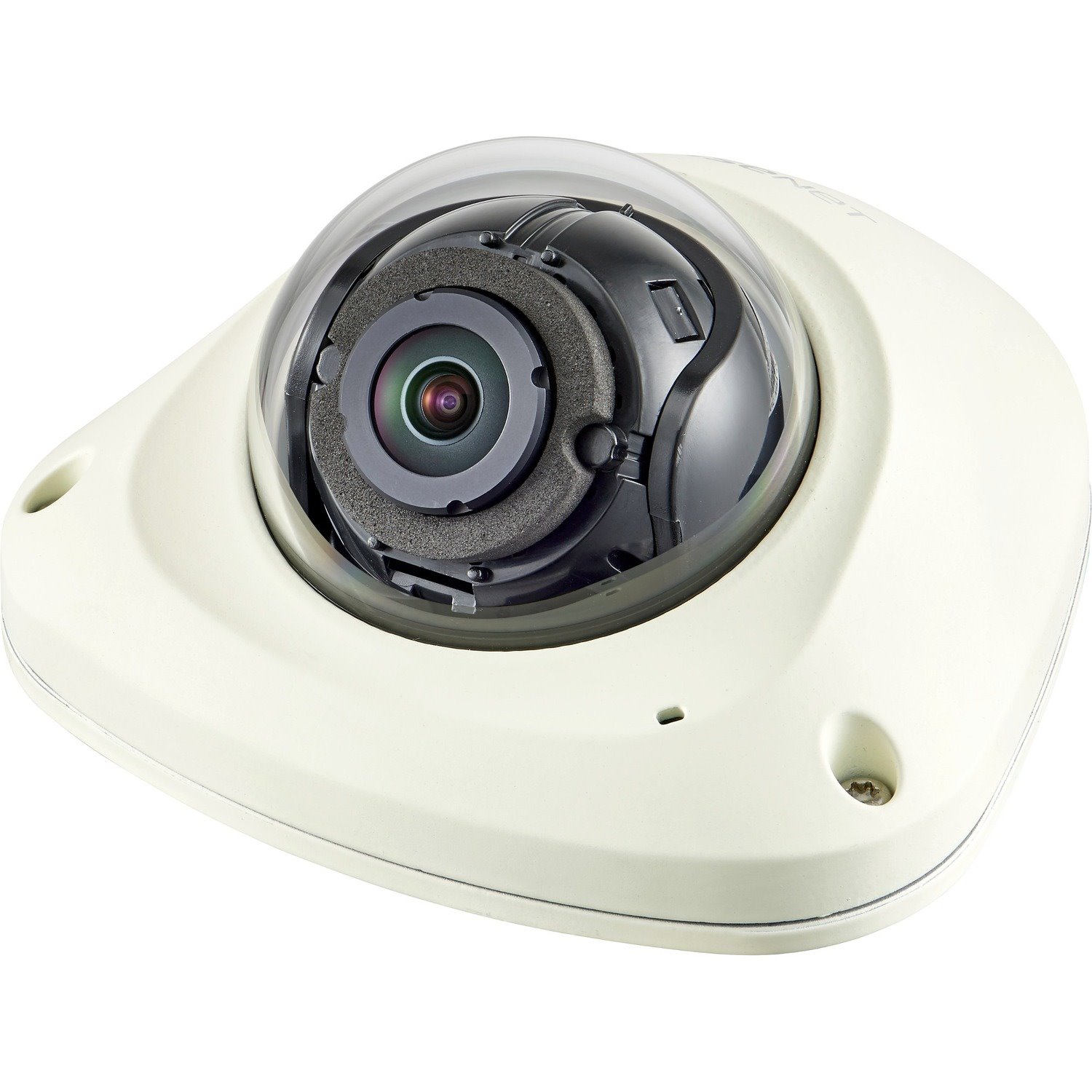 Hanwha Techwin XNV-6012M 2 Megapixel Outdoor Full HD Network Camera - Monochrome, Color - Dome - Ivory