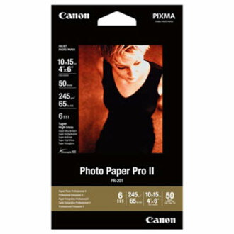 Canon Photo Paper Pro II 2737B011 Inkjet Photo Paper - White