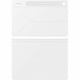 Samsung Carrying Case (Book Fold) Samsung Galaxy Tab S9 Tablet - White