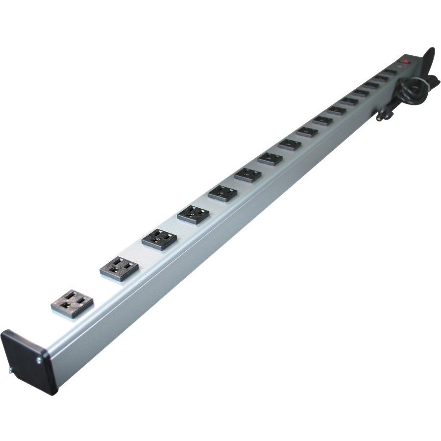 Wiremold Plug-In Outlet Center 16-Outlet Power Strip