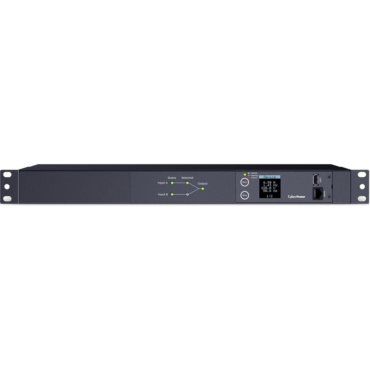 CyberPower Switched ATS PDU PDU24004 12-Outlets PDU