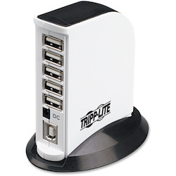 Tripp Lite by Eaton 7-Port USB 2.0 Hi-Speed Hub Compact Desktop Mobile Tower