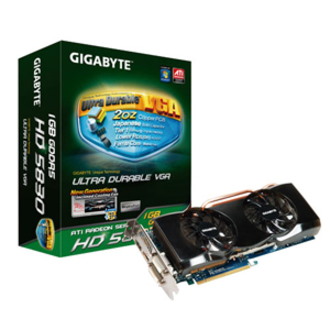 Gigabyte ATI Radeon 5830 Graphic Card - 1 GB GDDR5