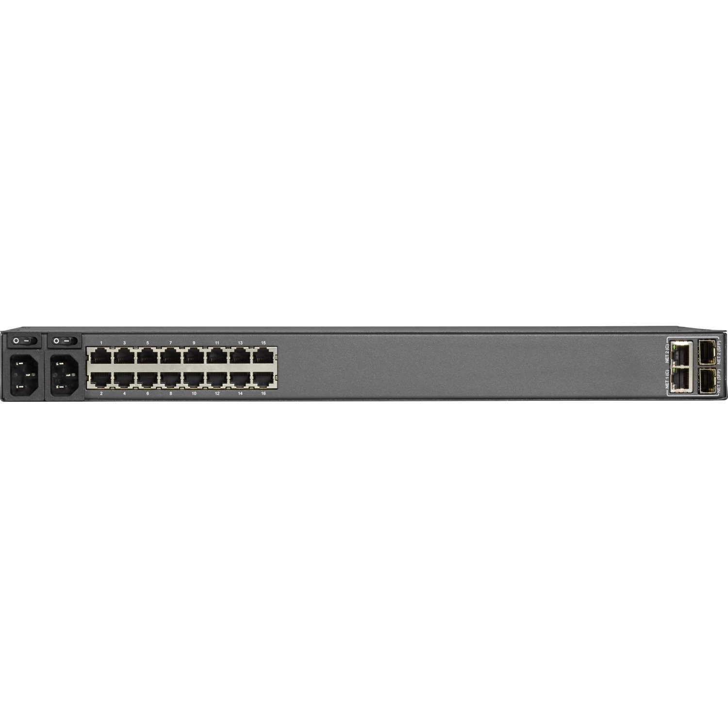 Black Box LES1700 Series Console Server - POTS Modem, Dual 10/100/1000