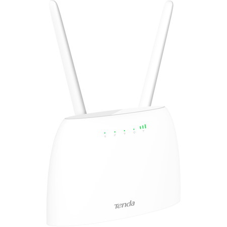Tenda 4G06 Wi-Fi 4 IEEE 802.11b/g/n 1 SIM Ethernet, Cellular Modem/Wireless Router
