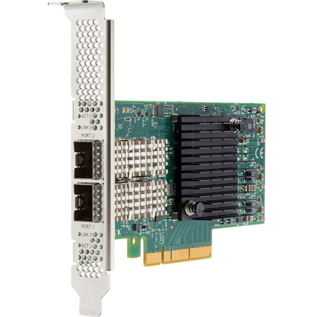 HPE Broadcom BCM57412 25Gigabit Ethernet Card for Server - 25GBase-X - SFP+ - Standup