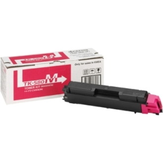 Kyocera TK-580M Original Laser Toner Cartridge - Magenta Pack