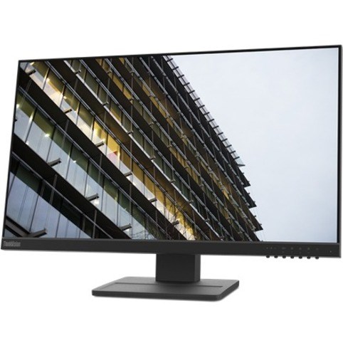 Lenovo ThinkVision E24-28 23.8" Full HD WLED LCD Monitor - 16:9 - Raven Black