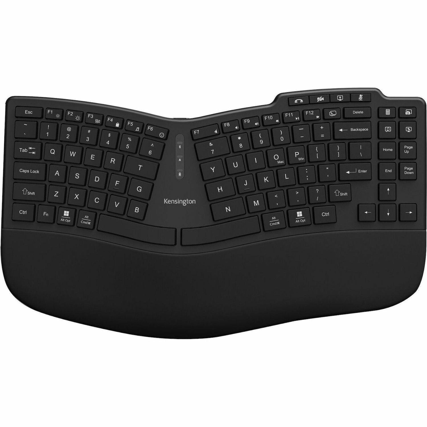 Kensington Pro Fit Ergo KB675 EQ TKL Keyboard - Wireless Connectivity - USB Interface - English (UK) - QWERTY Layout