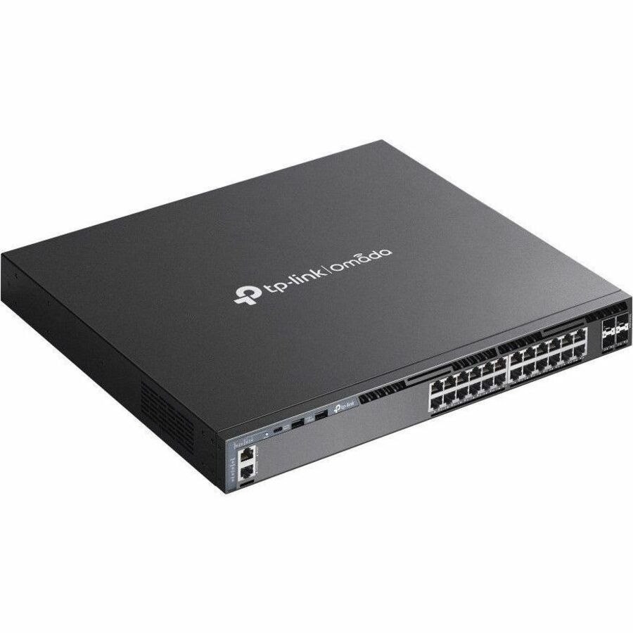 TP-Link Omada SG6428X 24 Ports Manageable Layer 3 Switch - Ethernet, 10 Gigabit Ethernet - 10/100/1000Base-T, 10GBase-X