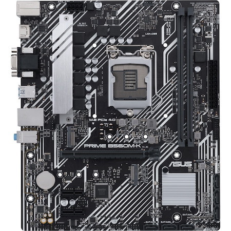Asus Prime B560M-K Desktop Motherboard - Intel B560 Chipset - Socket LGA-1200 - Micro ATX