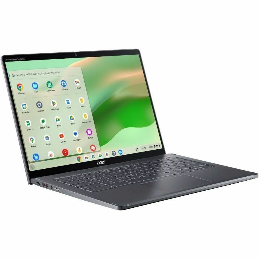 Acer Chromebook Spin 714 CP714-2WN CP714-2WN-34HE 14" Touchscreen Convertible 2 in 1 Chromebook - WUXGA - Intel Core i3 13th Gen i3-1315U - 8 GB - 256 GB SSD - English (US), French Keyboard - Iron