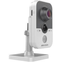 Hikvision HiWatch DS-2CD2432F-IW 3 Megapixel HD Network Camera - Color - Cube
